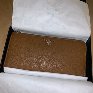 Prada Calf Skin Wallet